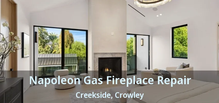 Napoleon Gas Fireplace Repair Creekside, Crowley - TX