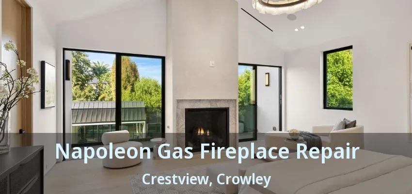 Napoleon Gas Fireplace Repair Crestview, Crowley - TX