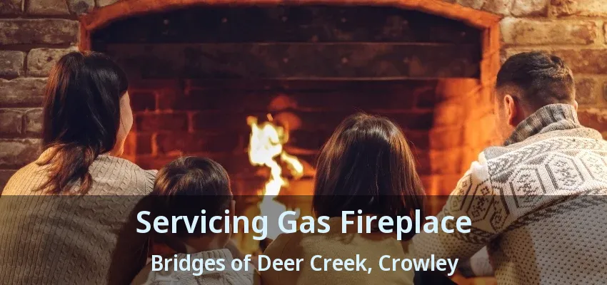 Servicing Gas Fireplace Bridges of Deer Creek, Crowley - TX