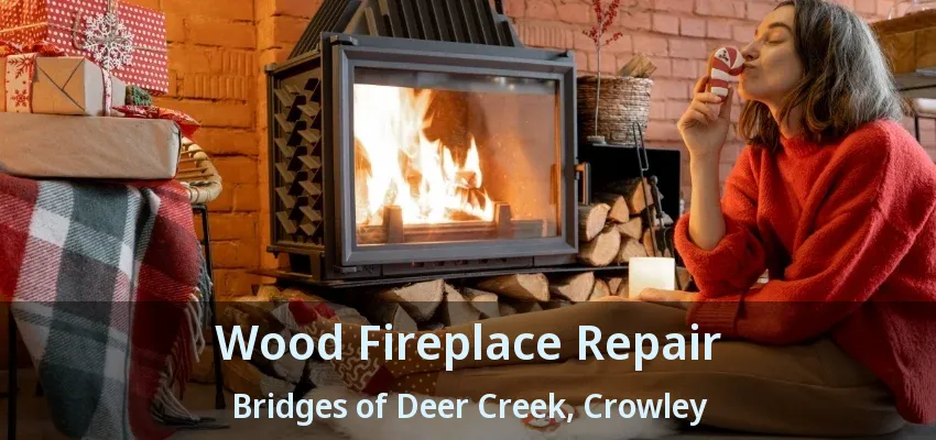 Wood Fireplace Repair Bridges of Deer Creek, Crowley - TX