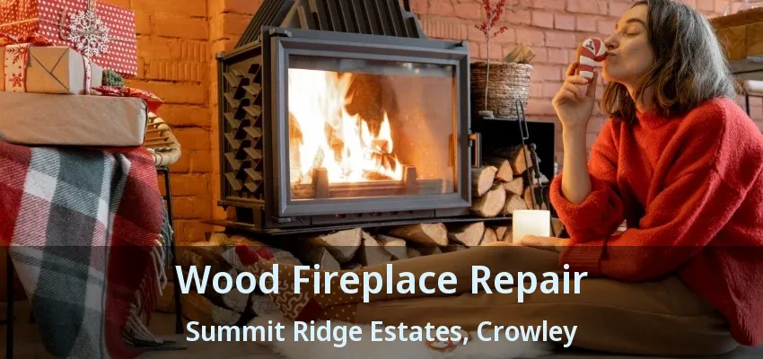 Wood Fireplace Repair Summit Ridge Estates, Crowley - TX